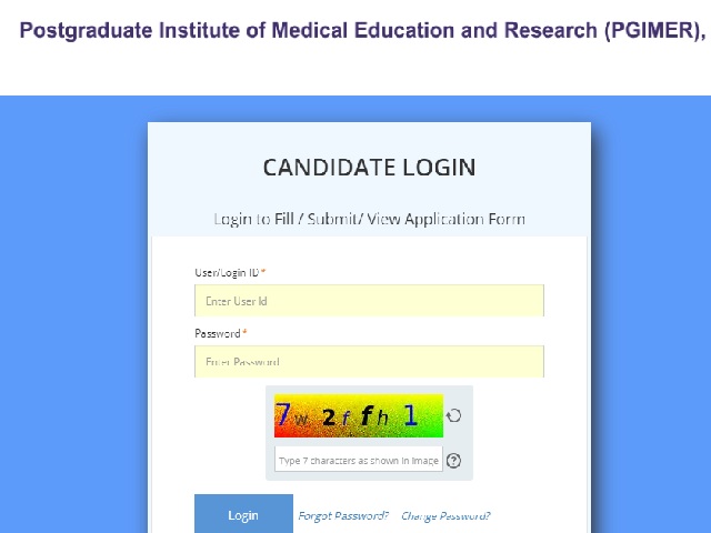 PGIMER Admit Card 2021 Released for Senior/Junior Residents and other Posts @pgimer.edu.in, Check Direct Link  